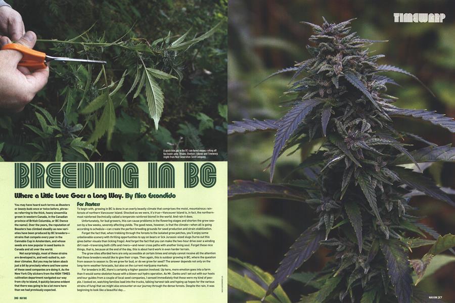 BREEDING IN BC