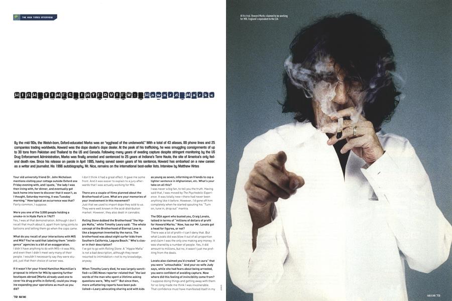 HIGH TIMES INTERVIEW: Howard Marks