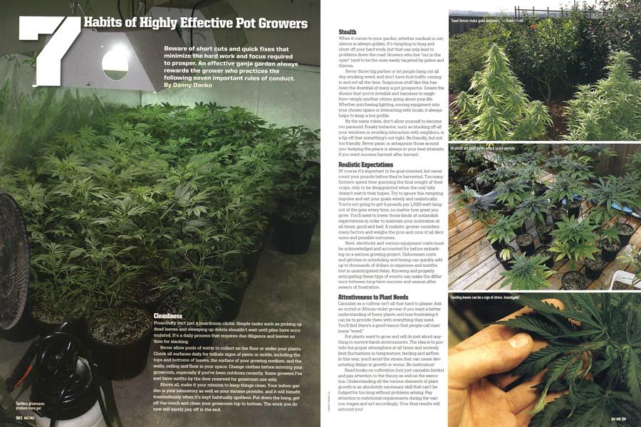 7 Habits of Highly Effective Pot Growers