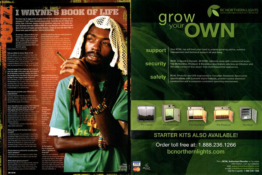 I WAYNE'S BOOK OF LIFE