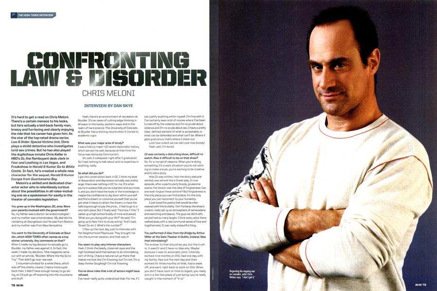 CONFRONTING LAW & DISORDER