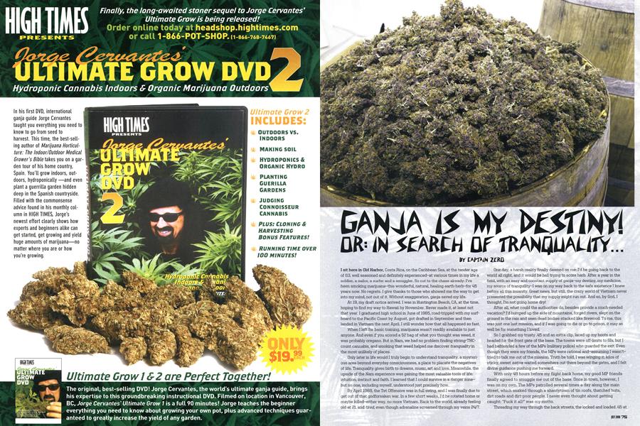 GANJA IS MY DESTINY! OR:IN SEARCH OF TRANQUALITY...