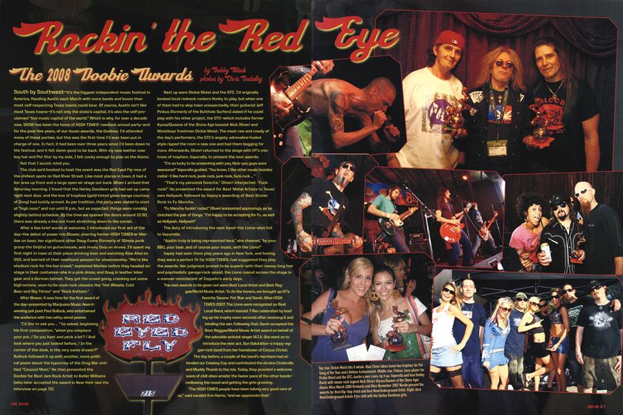 Rockin' the Red Eye