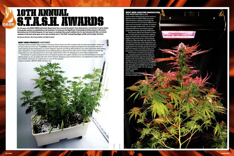 10TH ANNUAL S.T.A.S.H. AWARDS