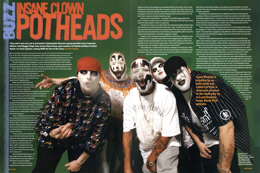 INSANE CLOWN POTHEADS
