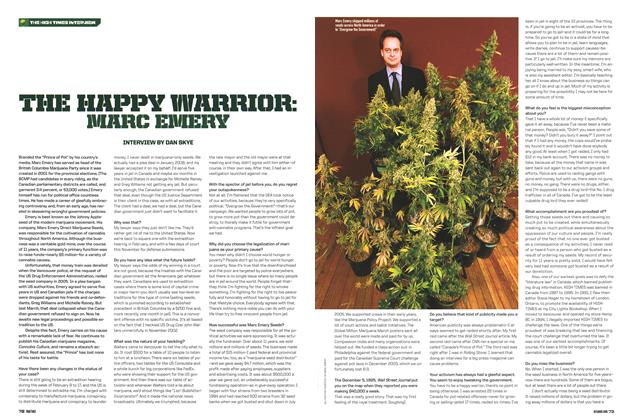 THE HAPPY WARRIOR: MARC EMERY