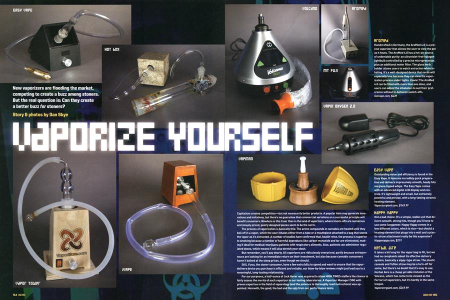 VAPORIZE YOURSELF