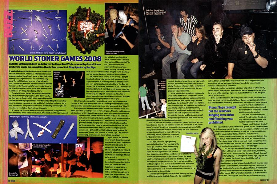 WORLD STONER GAMES 2008