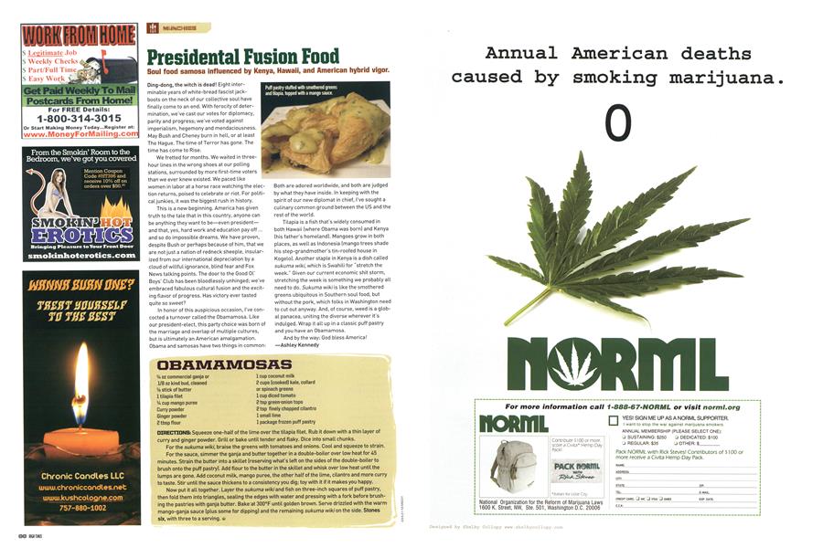 Presidental Fusion Food