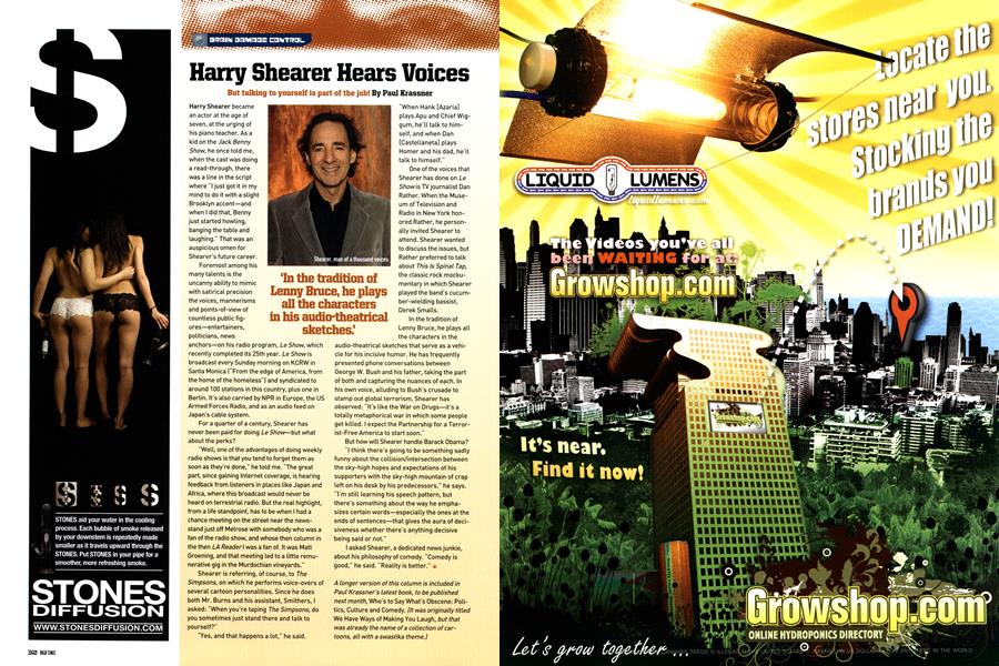 Harry Shearer Hears Voices