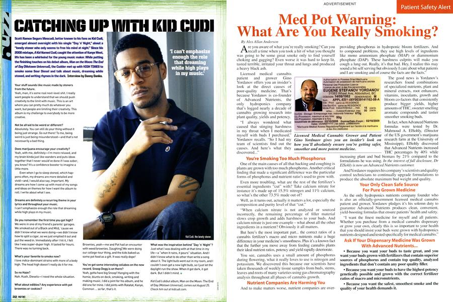 CATCHING UP WITH KID CUDI