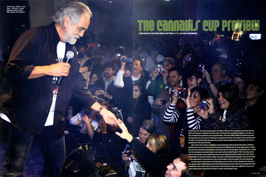 THE CANNABIS CUP PREVIEW