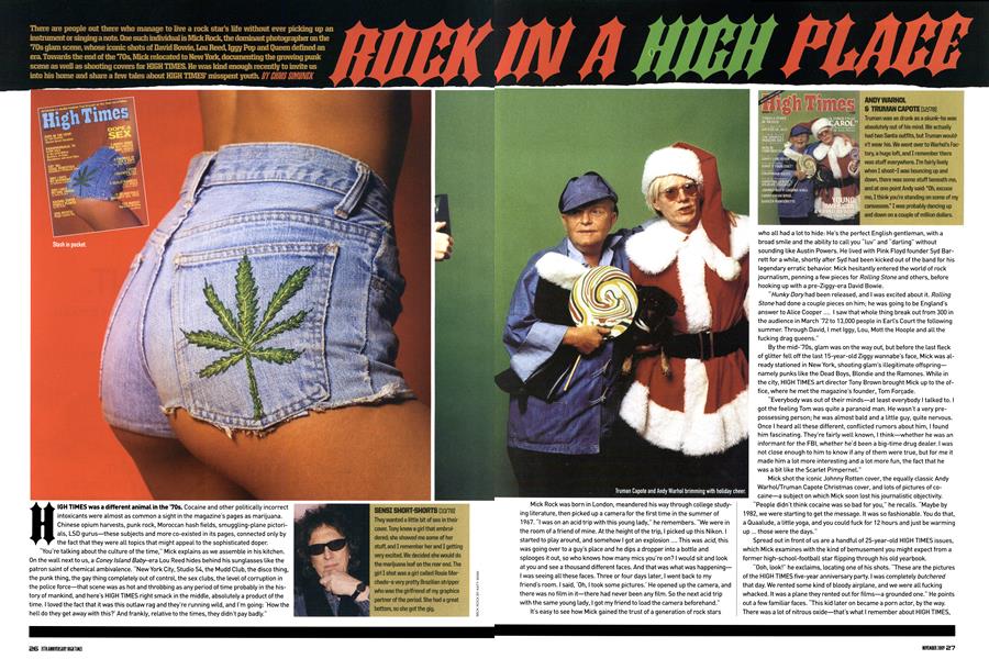 ROCK IN A HIGH PLACE