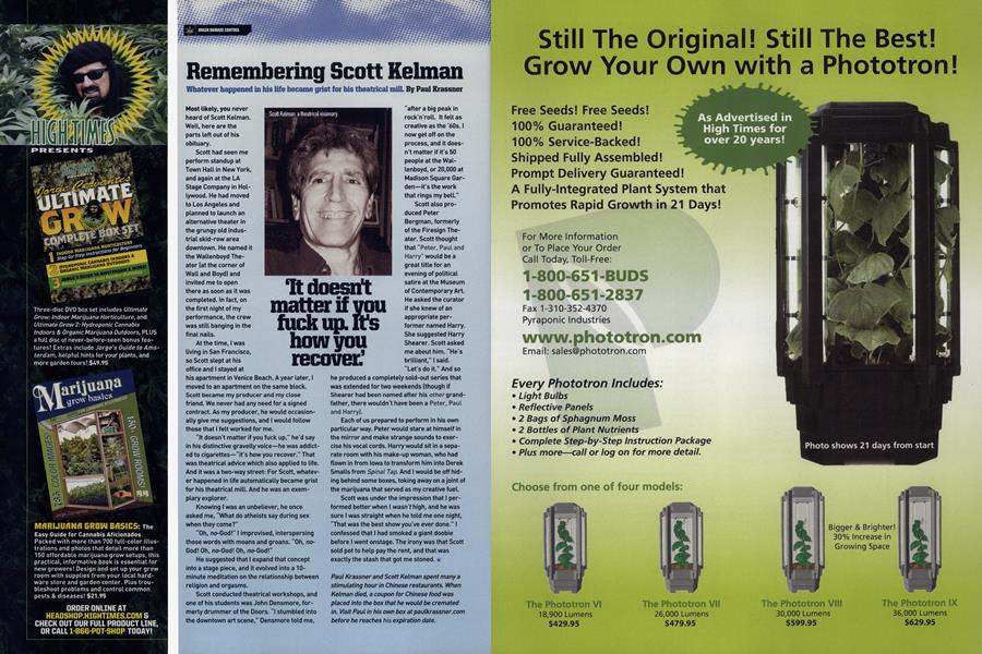 Remembering Scott Kelman