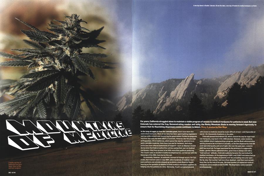 MOUNTAINS OF MEOICINE