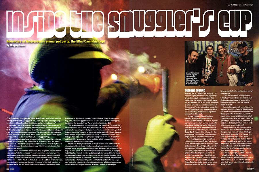 INSIDE THE SMUGGLER'S CUP