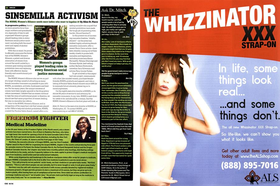 SINSEMILLA ACTIVISM