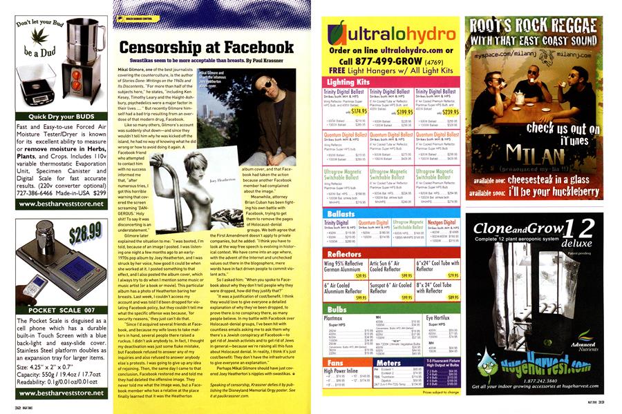 Censorship at Facebook