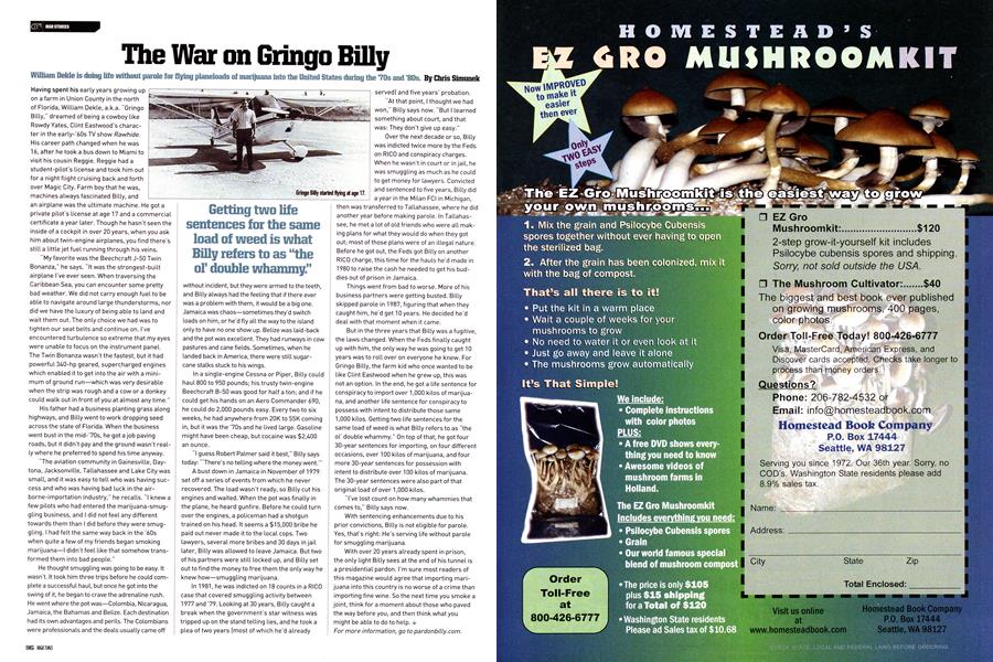 The War on Gringo Billy