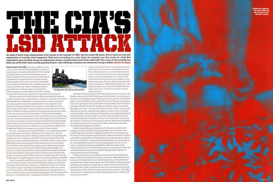 THE CIA'S LSD ATTACK
