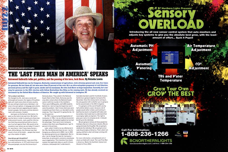 THE 'LAST FREE MAN IN AMERICA' SPEAKS