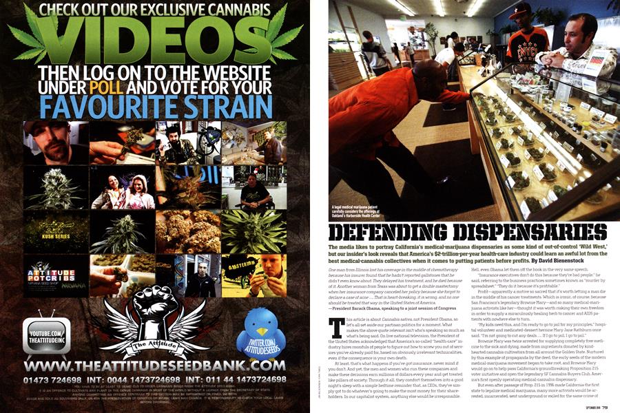 DEFENDING DISPENSARIES