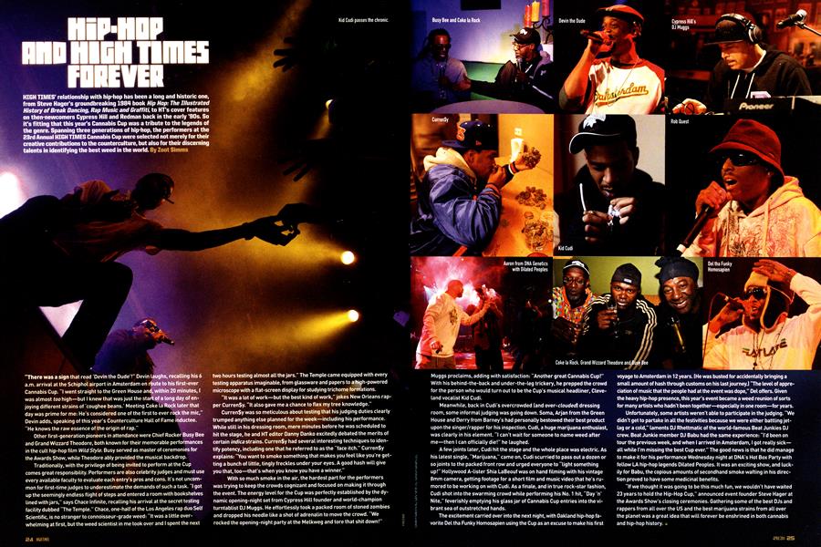 HIP-HOP AND HIGH TIMES FOREVER
