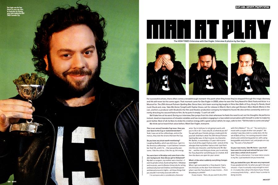 MAN AT PLAY | High Times | APRIL 2011