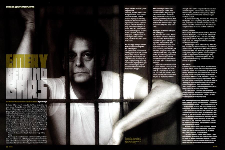 EMERY BEHIND BARS