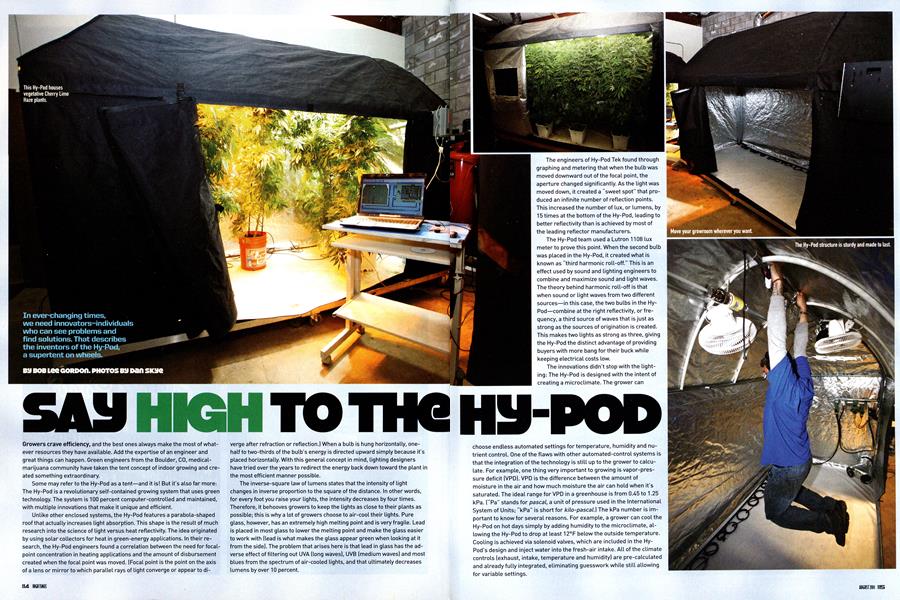 SAY HIGH TO THE HY-POD