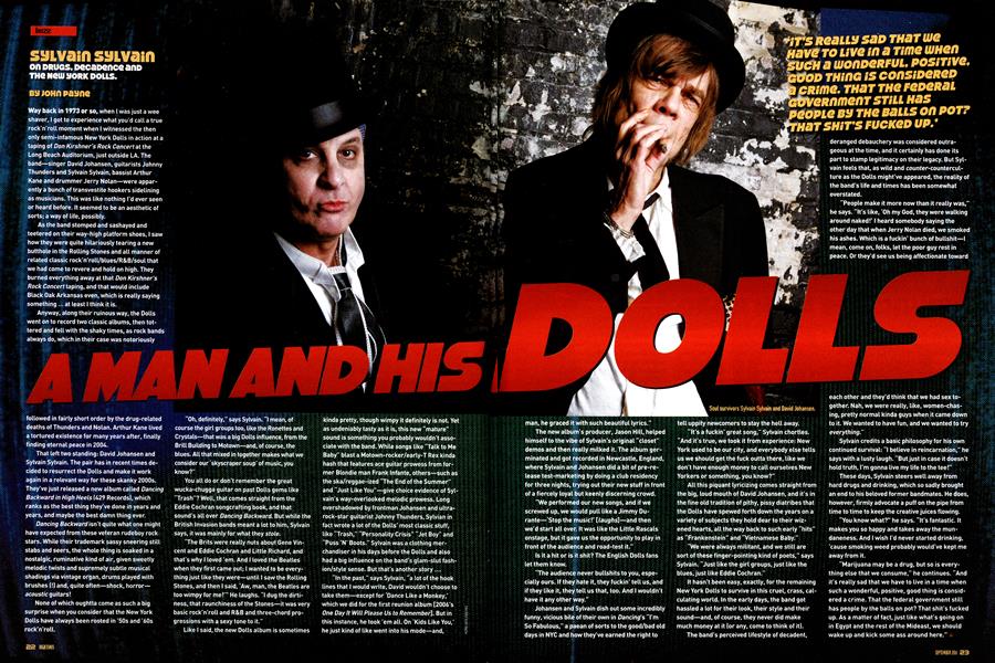 A MAN AND HIS DOLLS