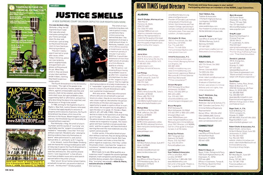 JUSTICE SMELLS