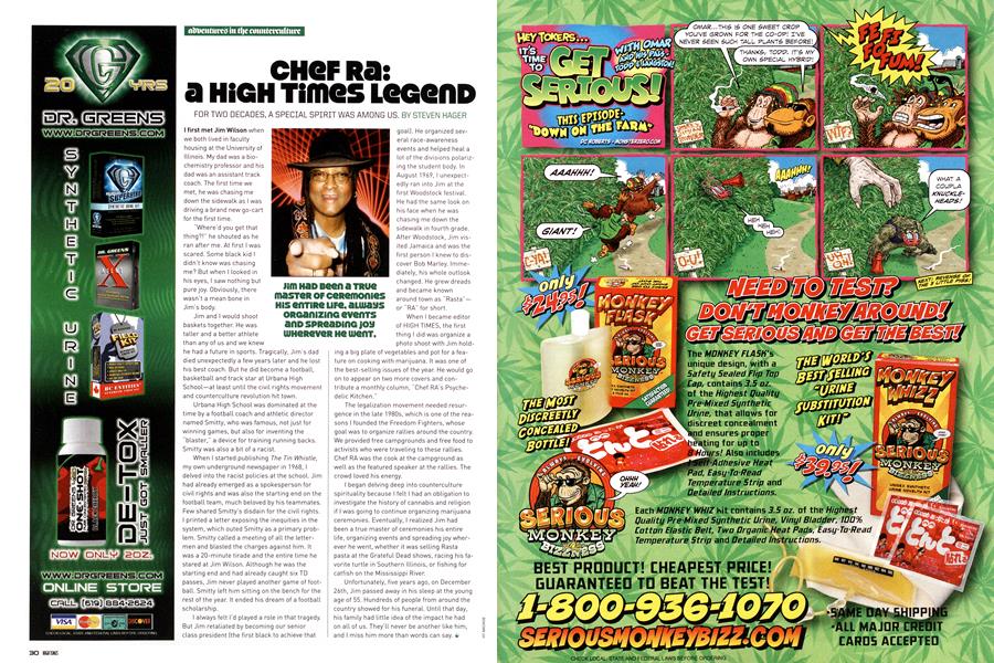 CHEF RA: A HIGH TIMES LEGAND