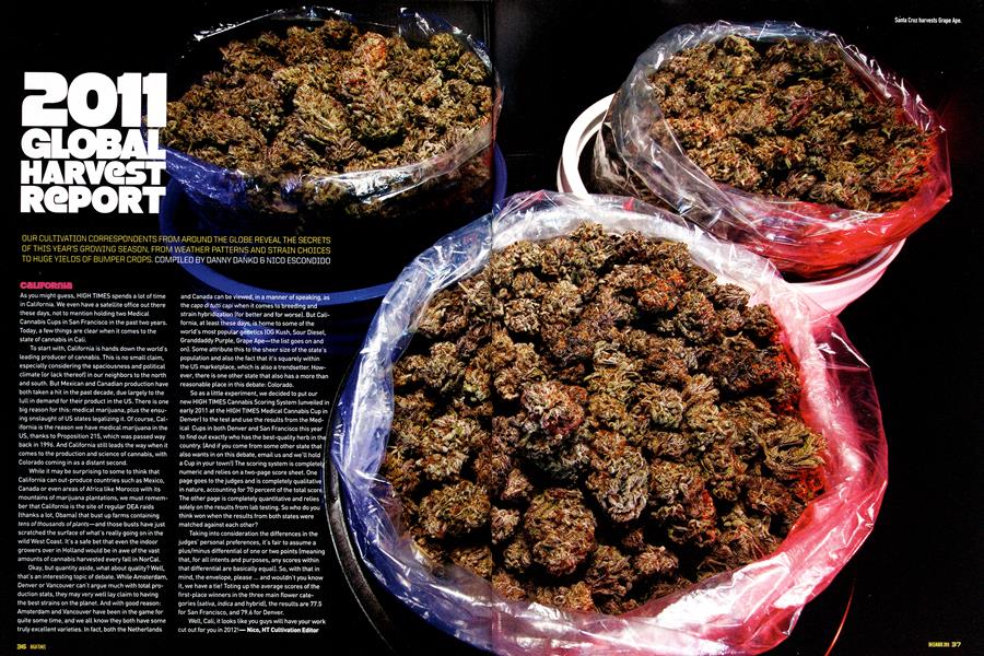 2011 GLOBAL HARVEST REPORT