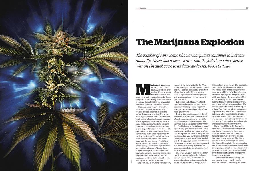 The Marijuana Explosion