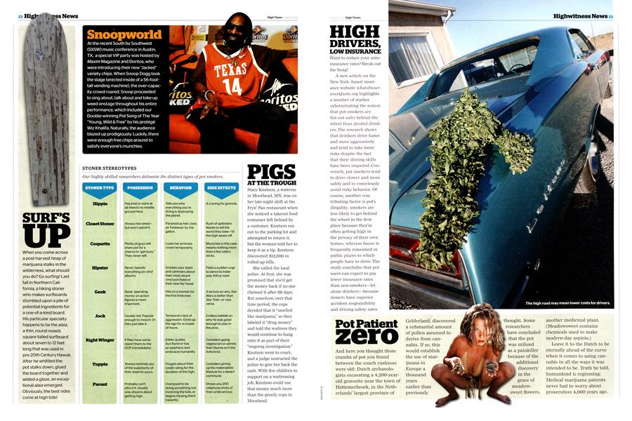 STONER STEREOTYPES