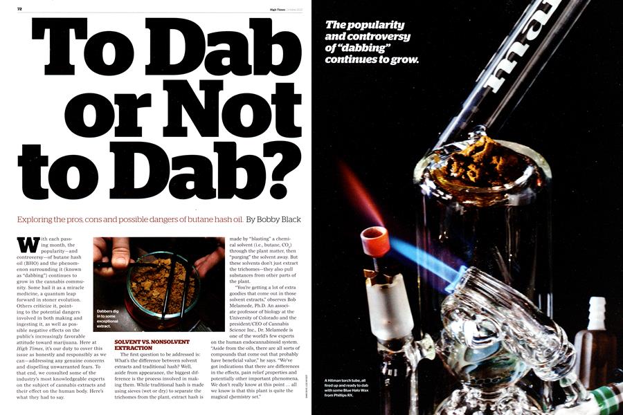 To Dab or Not to Dab?