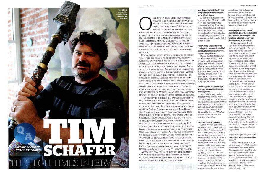 TIM SCHAFER