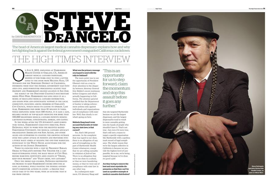 THE HIGH TIMES INTERVIEW