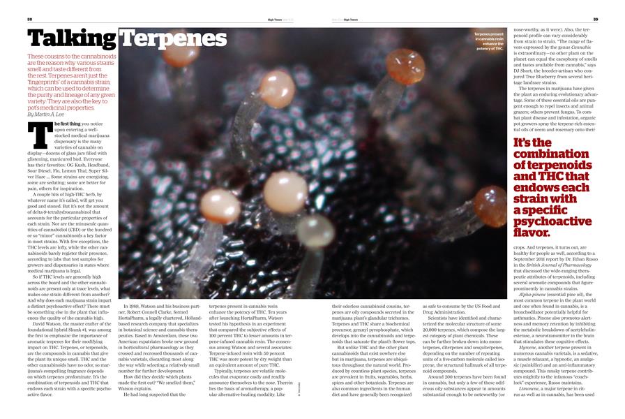 Talking Terpenes