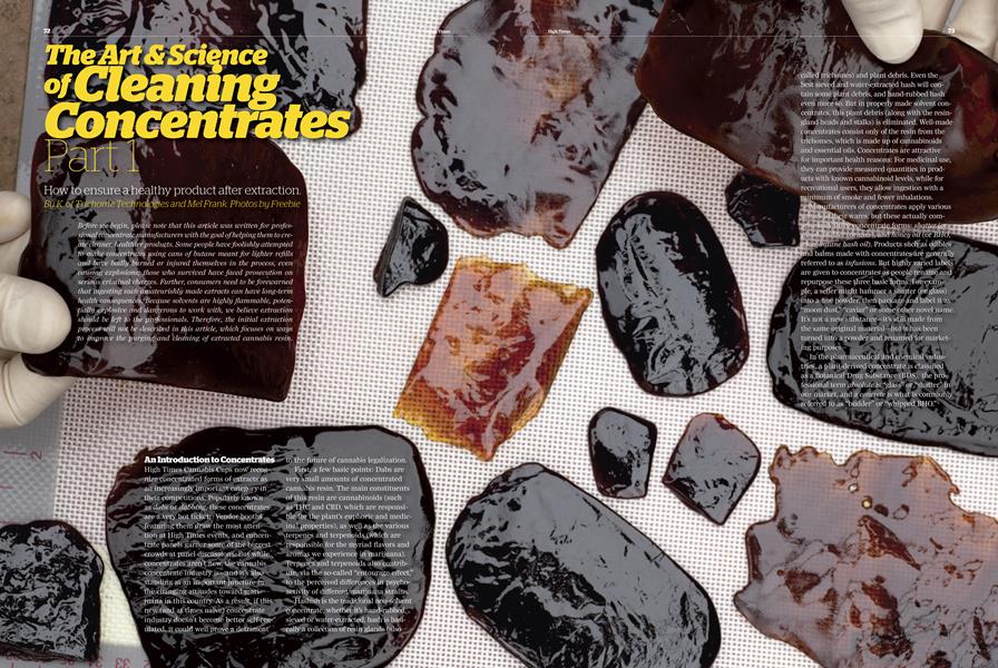 The Art&Science of Cleaning Concentrates Part 1