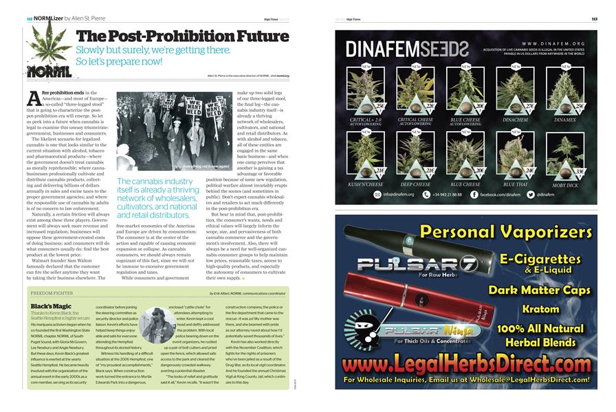 The Post-Prohibition Future