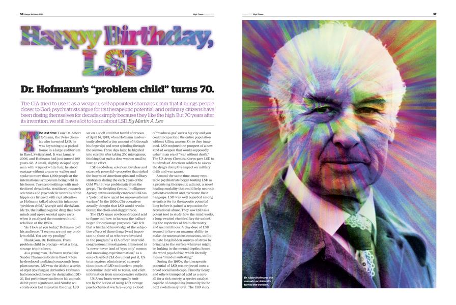 Happy Birthday, LSD