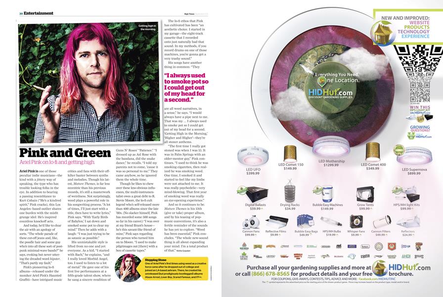 Pink and Green