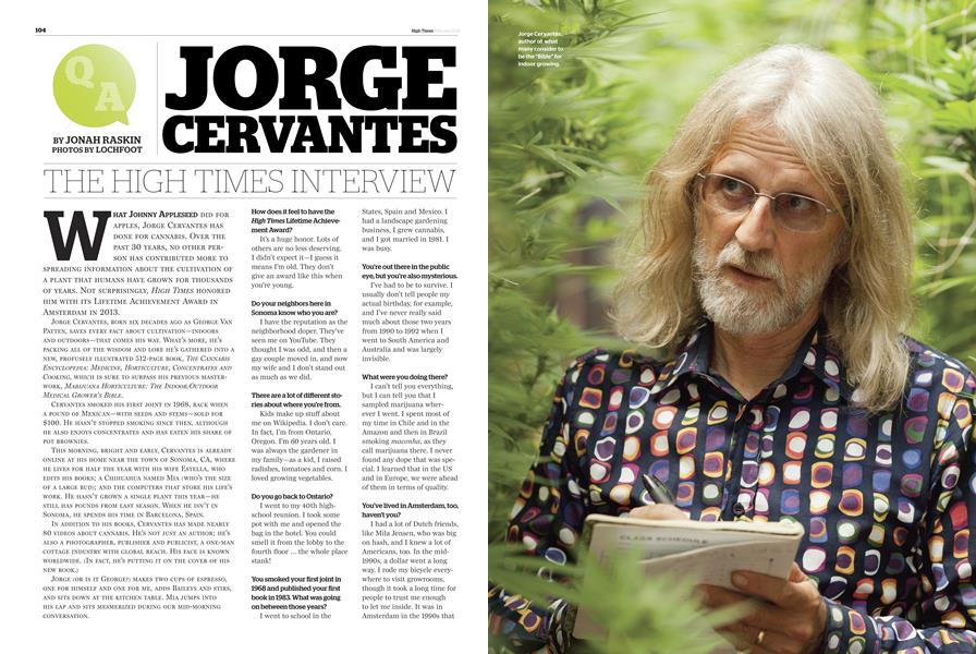 JORGE CERVANTES