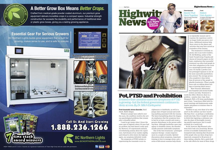 POT, PTSD AND PROHIBITION