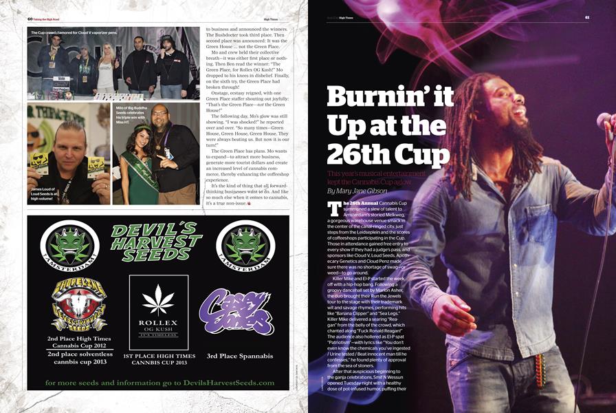 Burnin’ it Up at the 26th Cup