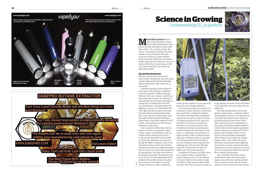 Science in Growing