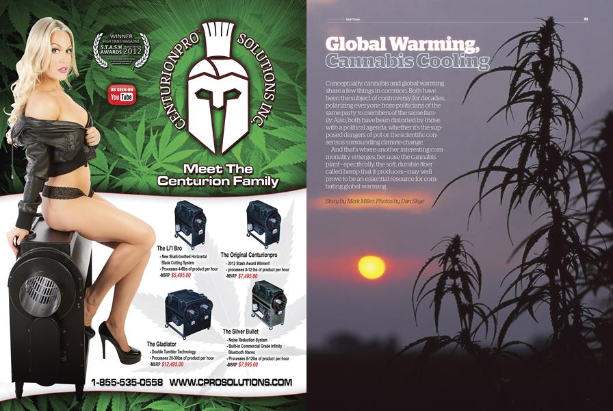 Global Warming Cannabis Cooling