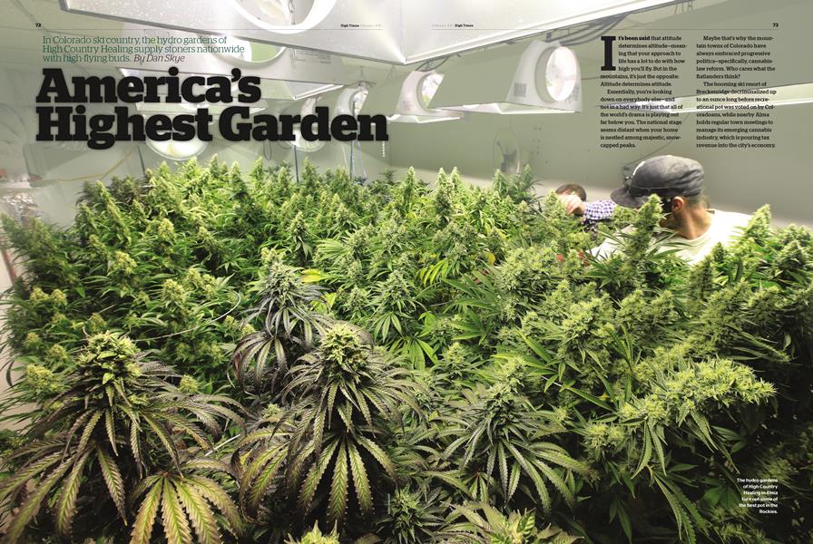 America's Highest Garden